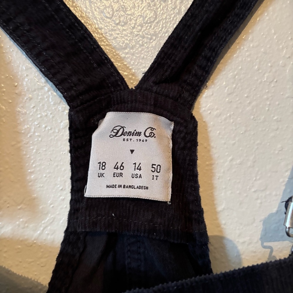 Corduroy overall dress - Picture 2 of 5